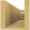 Ekena Millwork 6in. W x 6in. H x 32in. L Moab Woodgrain TimberThane Rafter Tail, Primed Tan RFTUR06X06X32MOARCPR - alternate 2